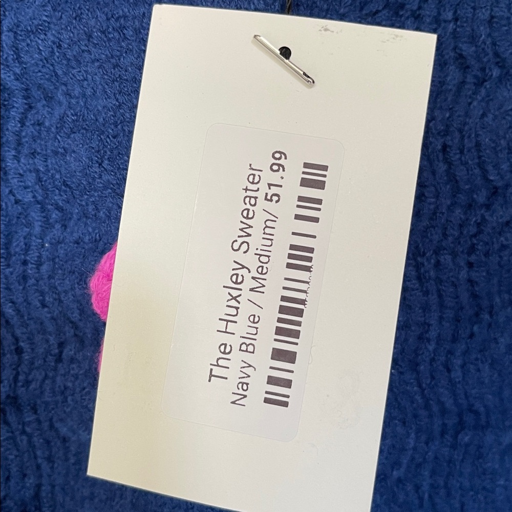 & Merci En Merci The Huxley Sweater cardigan in navy Size M - Picture 5 of 9